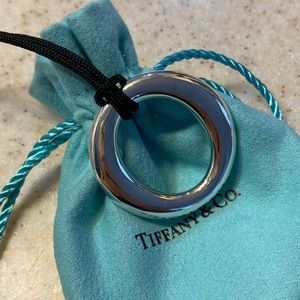Tiffany & Co. Peretti silver circle necklace